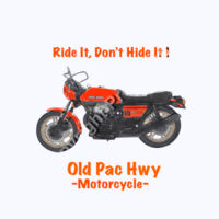MOTO-Ride It Don't Hide It Unisex Design